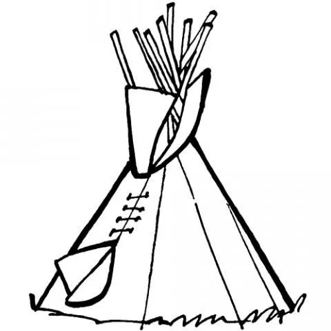 Dibujo tipi - Imagui