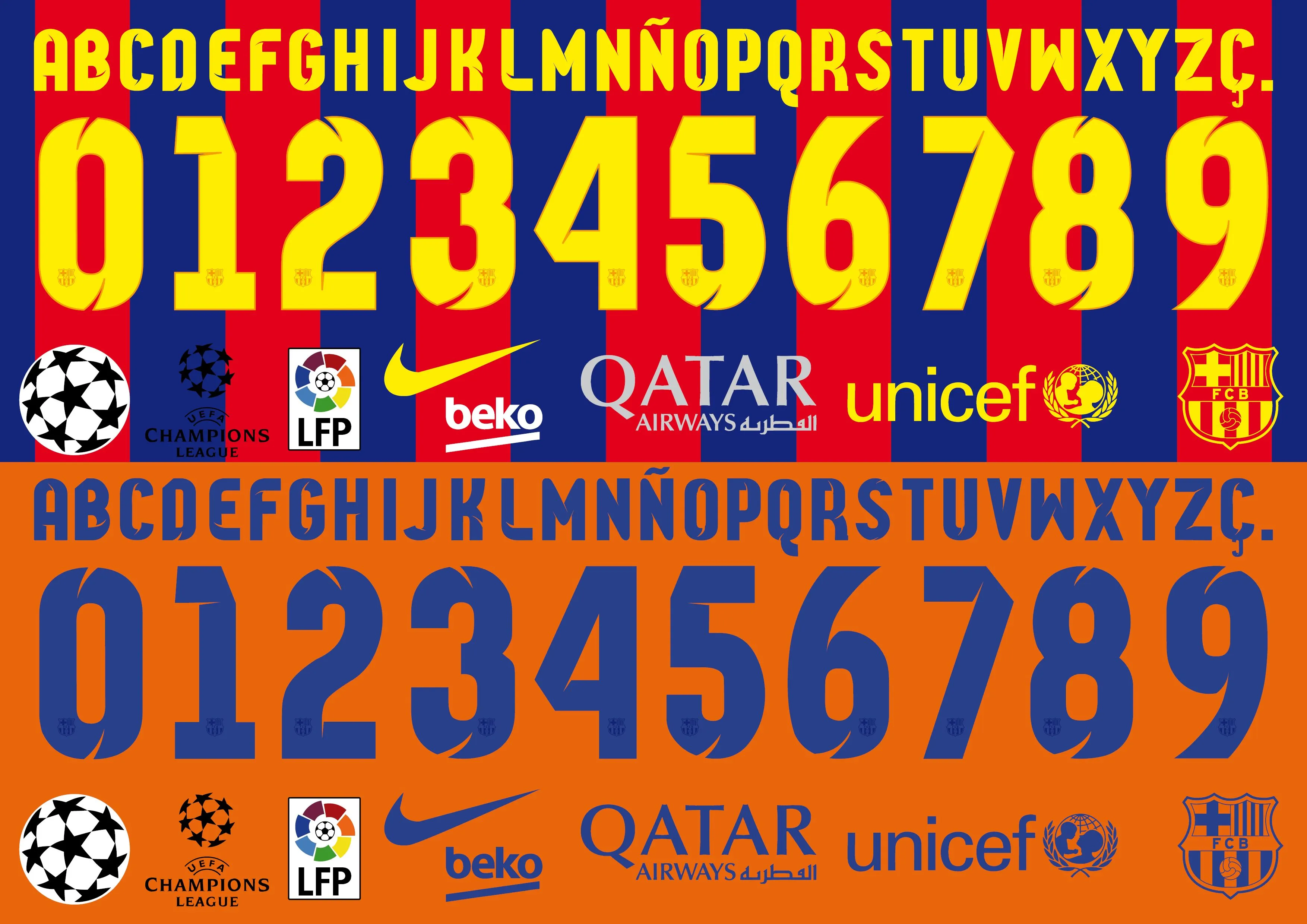 Tipografía Barcelona 2015 | Sport Fonts