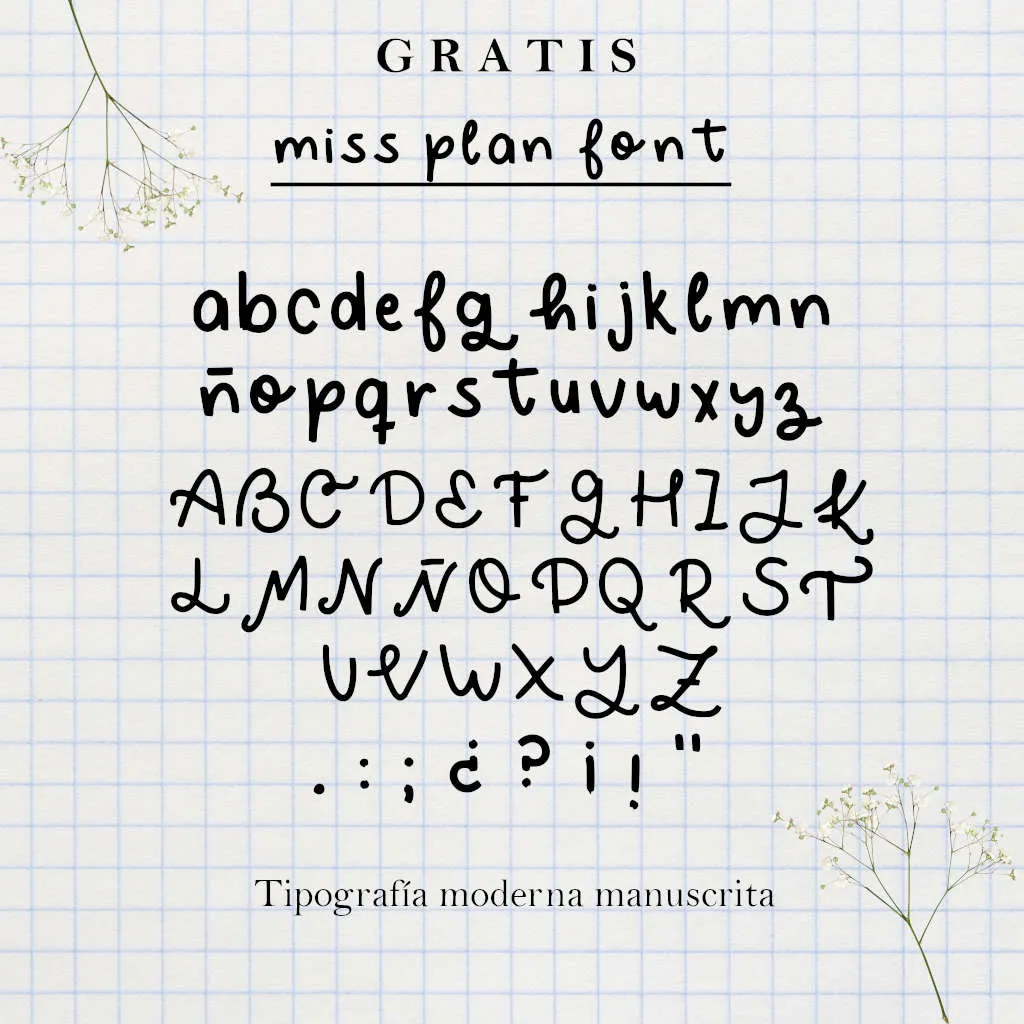 Tipografía Gratis para tus Apuntes en Word