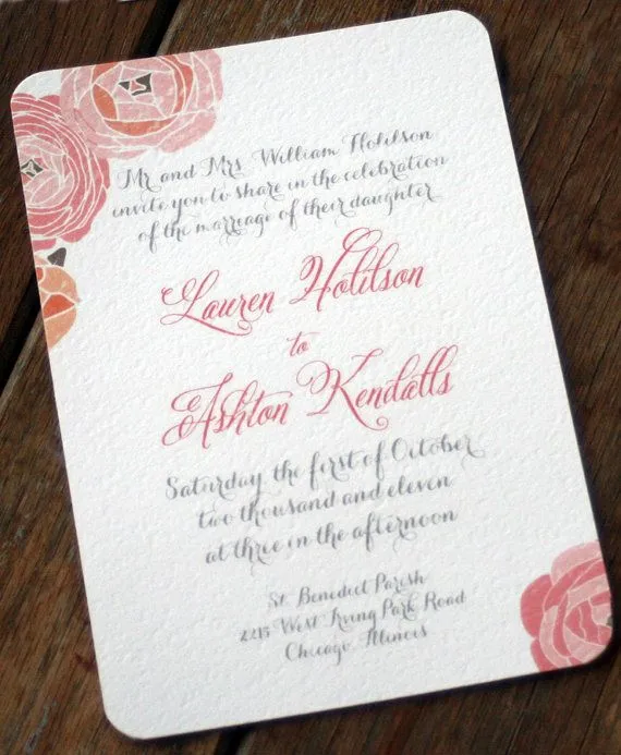 9 Tipografías idóneas para invitaciones de boda | imprentapaz 9 Tipografías idóneas para invitaciones de boda | imprentapaz