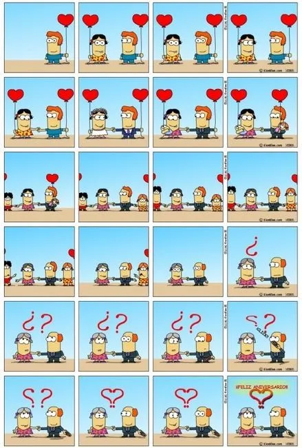 Tipos de aniversarios de casados