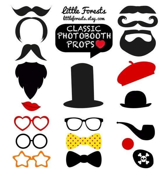 Tipos de besos y bigotes para tu photocall - Página 3 Tipos de besos y bigotes para tu photocall - Página 3