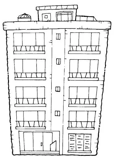 TIPOS DE CASAS PARA COLOREAR