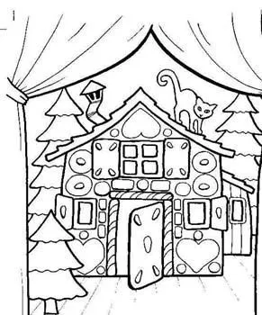 TIPOS DE CASAS PARA COLOREAR