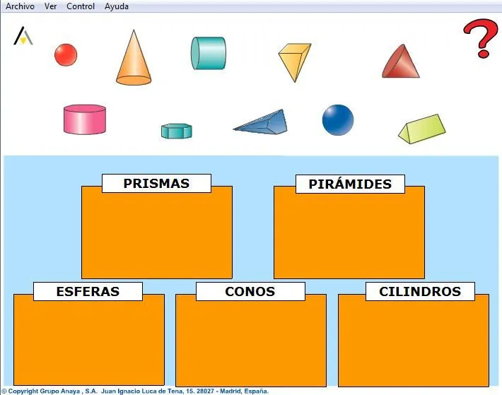 Tipos de cuerpos geométricos | Recurso educativo 44237 - Tiching Tipos de cuerpos geométricos | Recurso educativo 44237 - Tiching