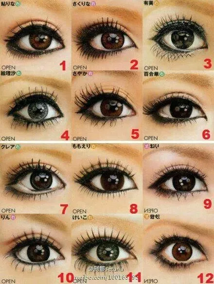 Tipos de delineado | Maquillaje! | Pinterest | Eyeliner, Asian ... Tipos de delineado | Maquillaje! | Pinterest | Eyeliner, Asian ...