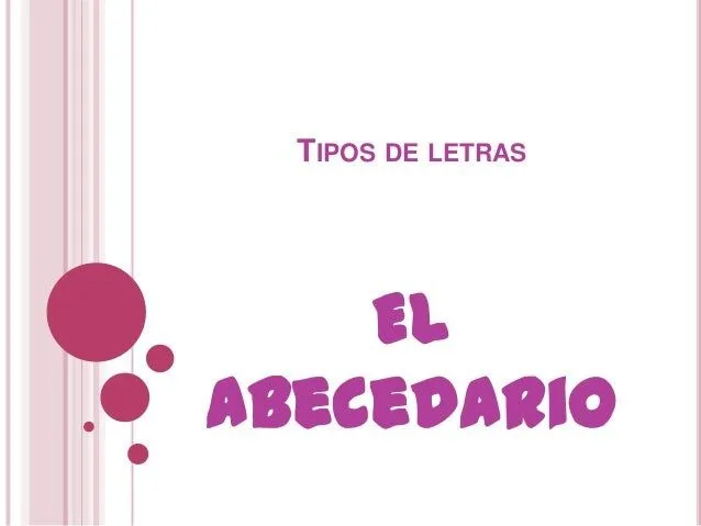 Tipos de letras el abecedario 10
