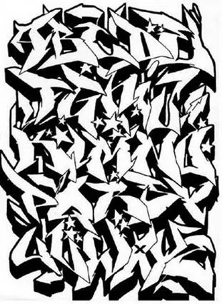 Tipos de letras de graffiti (XVI) « Cómo ser madre de un graffitero ...