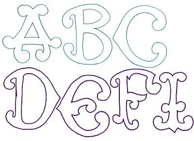 TIPOS DE LETRAS - manualidades