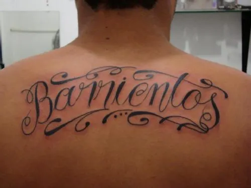 gurileki: letras tattoo