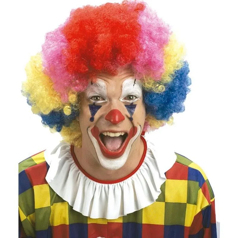 Diferentes tipos de pelucas de Payaso - Cotillon y Cumpleaños Diferentes tipos de pelucas de Payaso - Cotillon y Cumpleaños