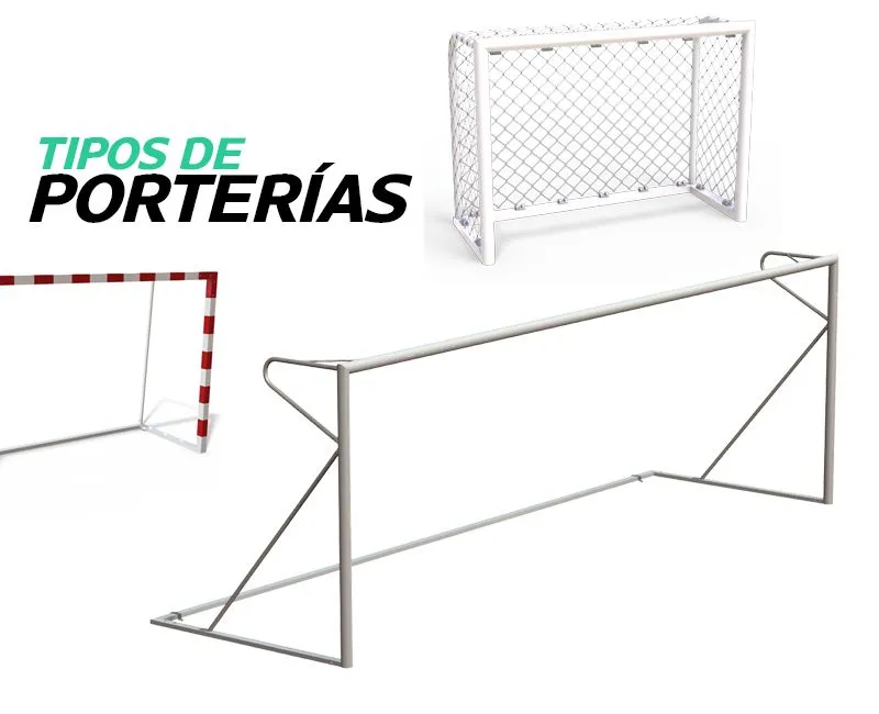 Tipos de porterías de fútbol: dimensiones, tipos, colores, materiales, etc.. ¿Cuál compro? Tipos de porterías de fútbol: dimensiones, tipos, colores, materiales, etc.. ¿Cuál compro?
