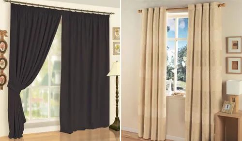 Tipos de Telas de Cortinas para el Cuarto de baño : Decorar Casa y ...