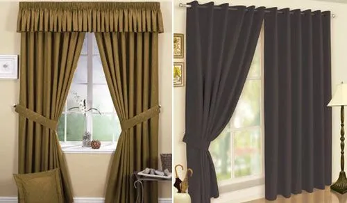 Tipos de Telas de Cortinas para el Cuarto de baño : Decorar Casa y ...