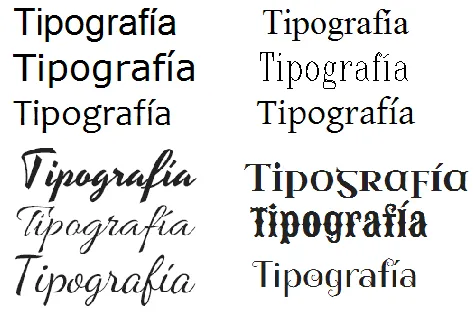 Tipos de tipografías para el blog