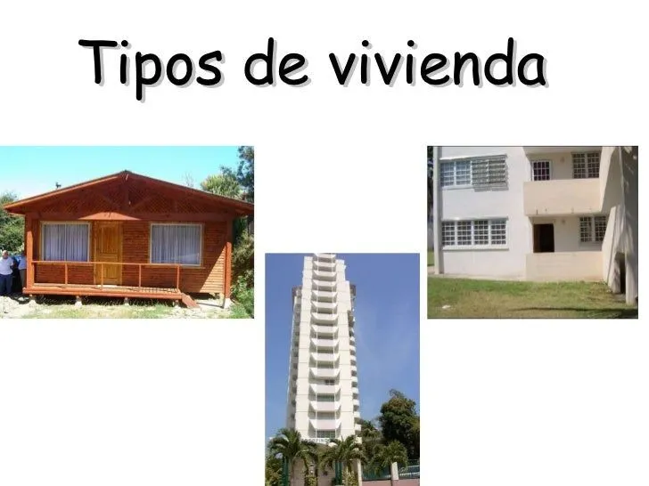 Tipos De Vivienda