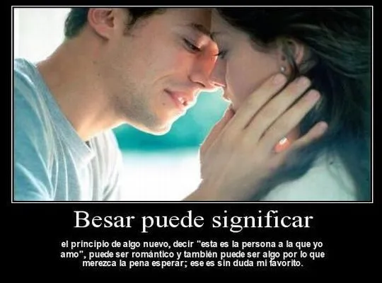 Tips para besar | Consejos para dar un buen beso ~ PENSAMIENTOS DE ...