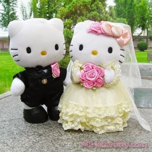 Tips de un coordinador de bodas: Los Peluches de Boda de Hello Kitty Tips de un coordinador de bodas: Los Peluches de Boda de Hello Kitty