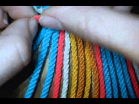 Como hacer tira, gasa, fajon wayuu 24 hilos - YouTube Como hacer tira, gasa, fajon wayuu 24 hilos - YouTube