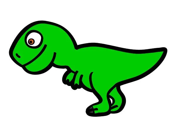 Dibujo de Tiranosaurio rex joven pintado por Pablo_hm en Dibujos ... Dibujo de Tiranosaurio rex joven pintado por Pablo_hm en Dibujos ...