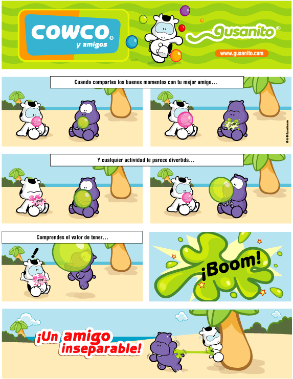 las tiras cómicas de Gusanito - Amigos de Gusanito