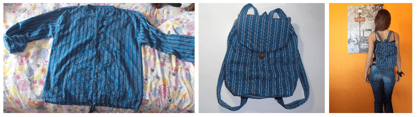 La Tita Ana: Mi primera mochila hippie