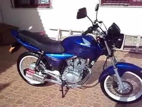 Titan 150 2008 Blue - YouTube