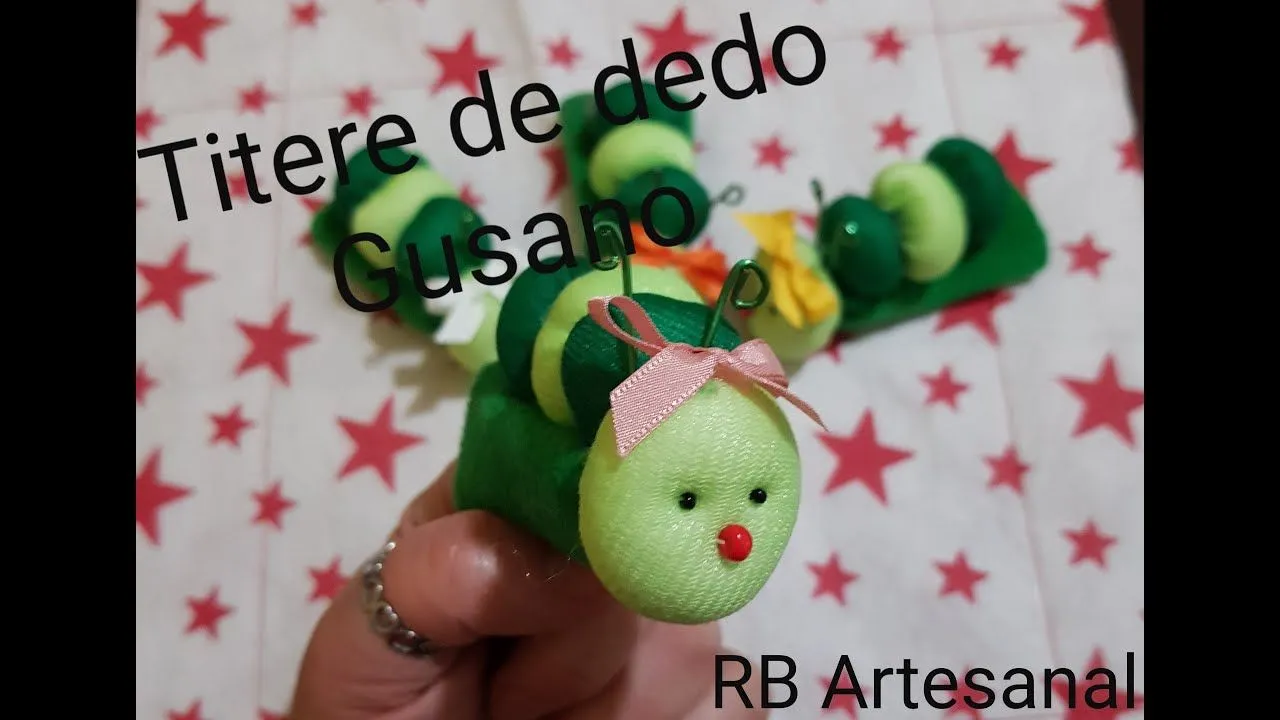 Como Hacer Titere de dedo Gusano - Oruga. Títere de Tela (Fieltro) - YouTube Como Hacer Titere de dedo Gusano - Oruga. Títere de Tela (Fieltro) - YouTube