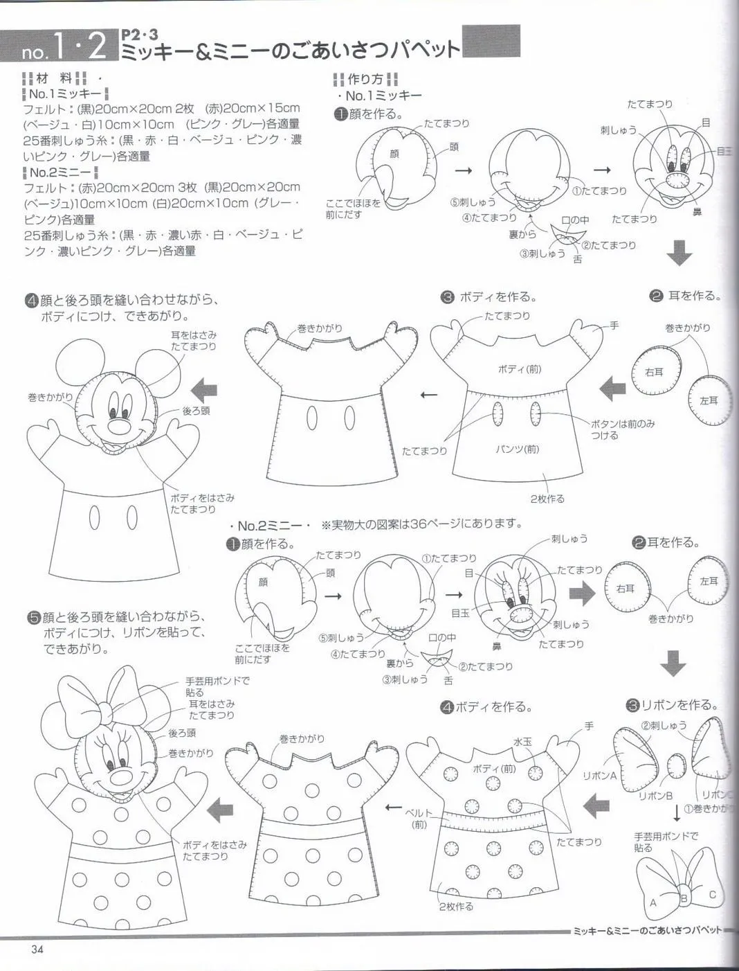 Cómo hacer un titere de Mickey Mouse - Imagui Cómo hacer un titere de Mickey Mouse - Imagui
