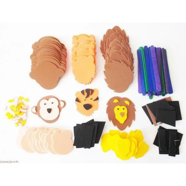 Titeres de animales de fomi moldes - Imagui | Ideas para una ...