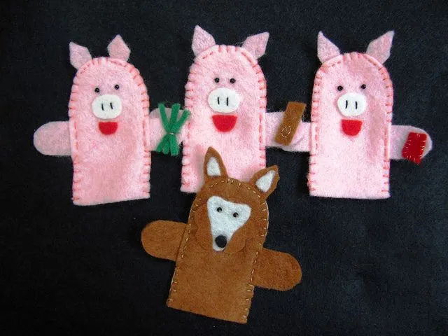 Manualidades & Telas on Pinterest | Animales, Felt and Sock Puppets