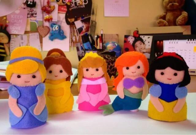 Titeres de dedo 2 | Fiesta temática de Las princesas de Disney ... Titeres de dedo 2 | Fiesta temática de Las princesas de Disney ...