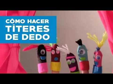 Cómo hacer títeres con los dedos? - YouTube Cómo hacer títeres con los dedos? - YouTube