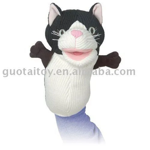 Como hacer un titere de gato - Imagui