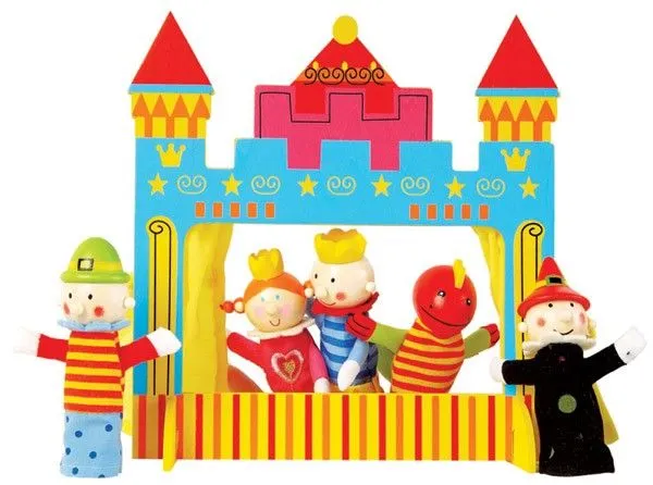 Títeres y obras de teatro para jugar con los niños - Burbujitas