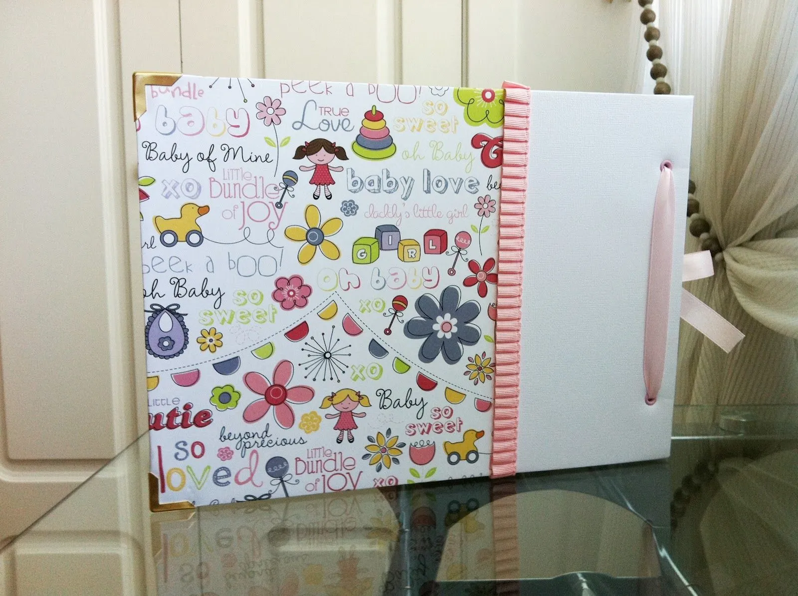 Tiz Scrap: Un bonito libro de firmas para un bautizo muy especial ... Tiz Scrap: Un bonito libro de firmas para un bautizo muy especial ...