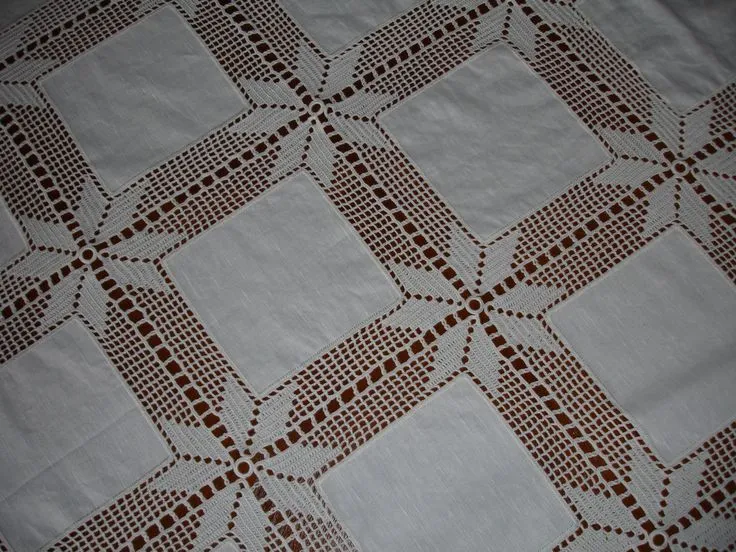 Toalha Aos Quadrados Renda Linho Genuardis Portal Picture Car ...