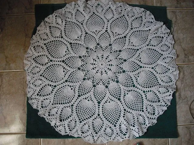Toalha em crochê - Crochet mantel - Crochet tablecloth | Flickr ... Toalha em crochê - Crochet mantel - Crochet tablecloth | Flickr ...