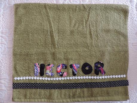 Toalla decorada en patchwork - Paperblog