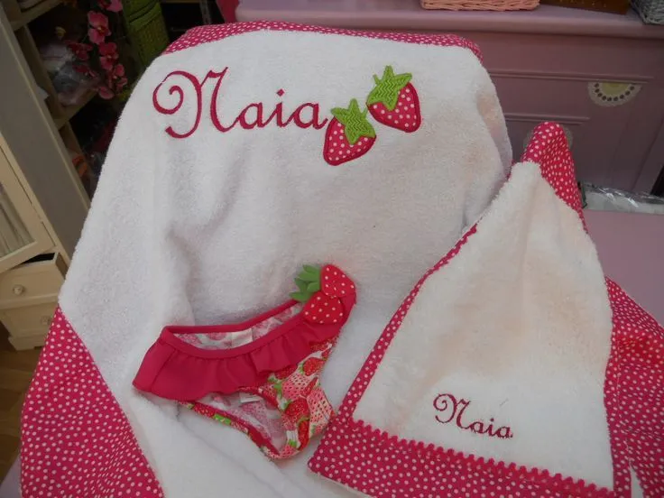 Toalla de playa personalizada en algodón 100% a juego con el ... Toalla de playa personalizada en algodón 100% a juego con el ...