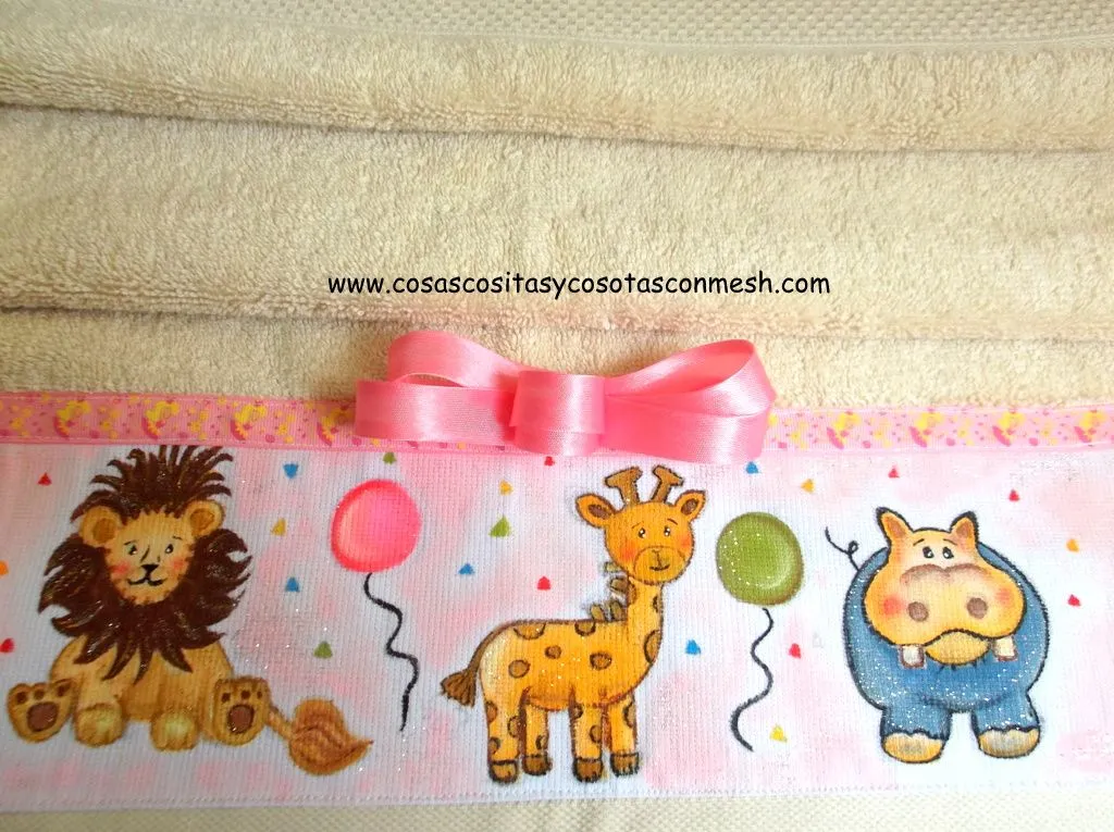 Toallas para niños ~ cositasconmesh