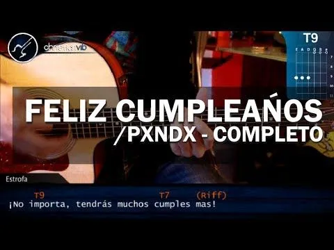 Cómo tocar "Feliz Cumpleaños" de Panda en Guitarra Acústica (HD ...