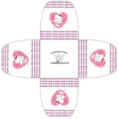TODORECORTABLES: HELLO KITTY RECORTABLES, CAJITAS, TARJETITAS DE ...