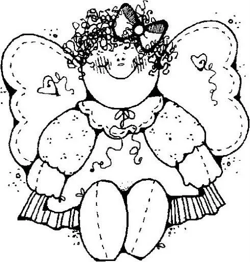 TODORECORTABLES SUEÑOS DE PAPEL: ANGELITOS PARA RECORTAR Y COLOREAR TODORECORTABLES SUEÑOS DE PAPEL: ANGELITOS PARA RECORTAR Y COLOREAR