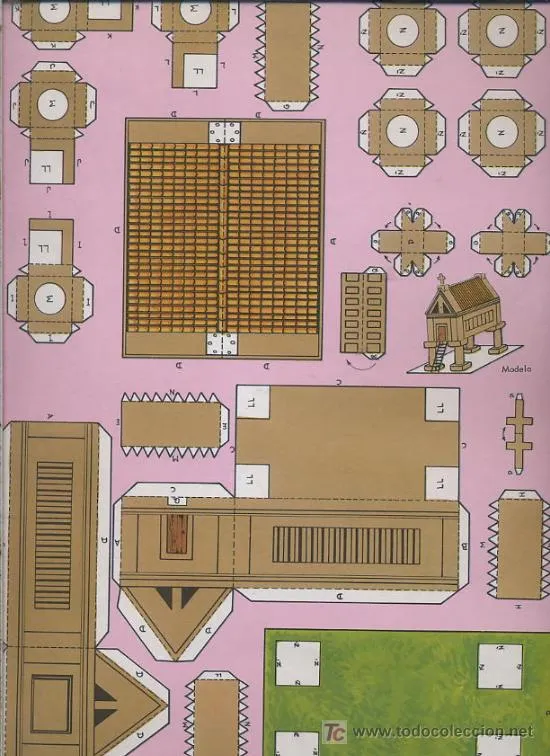 TODORECORTABLES SUEÑOS DE PAPEL: CASAS DE RECORTABLES TODORECORTABLES SUEÑOS DE PAPEL: CASAS DE RECORTABLES