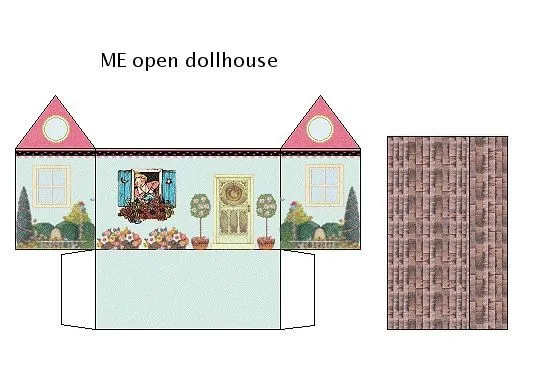 TODORECORTABLES SUEÑOS DE PAPEL: CASAS DE RECORTABLES TODORECORTABLES SUEÑOS DE PAPEL: CASAS DE RECORTABLES