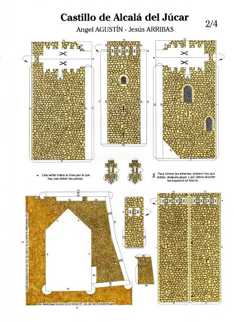 TODORECORTABLES SUEÑOS DE PAPEL: CASTILLOS RECORTABLES TODORECORTABLES SUEÑOS DE PAPEL: CASTILLOS RECORTABLES