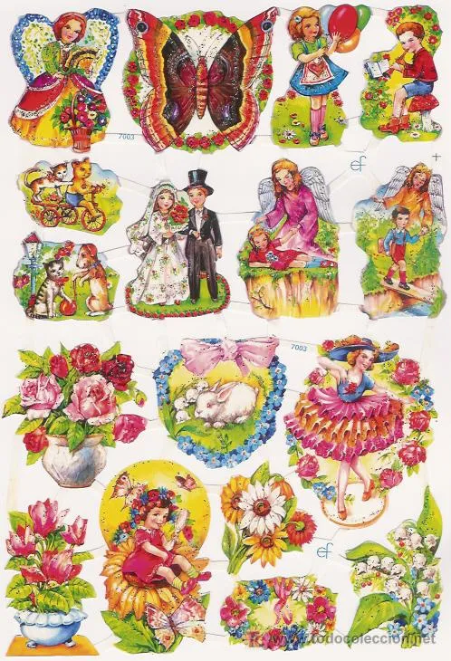 TODORECORTABLES SUEÑOS DE PAPEL: CROMOS DE PICAR