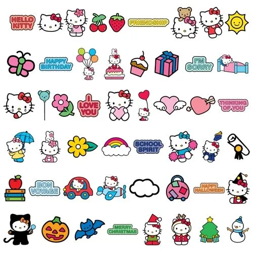 TODORECORTABLES SUEÑOS DE PAPEL: HELLO KITTY RECORTABLES, CAJITAS ...