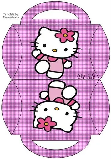 TODORECORTABLES: HELLO KITTY RECORTABLES, CAJITAS, TARJETITAS DE ...
